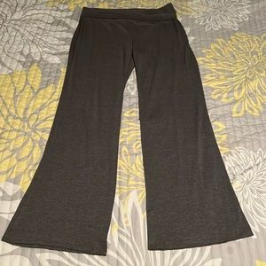 Size Medium  Old Navy Leggings Lounge Pants Wide Leg, gray